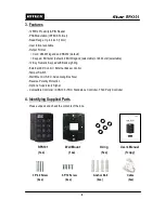 Preview for 4 page of IDTECK Star RFK101 User Manual