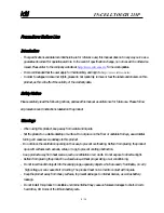 Preview for 4 page of IDTI IN-CELL TOUCH 215P Manual