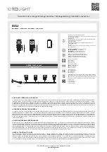 Preview for 1 page of IDTOLIGHT BALI Installation Instructions