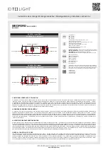 IDTOLIGHT MEDFORD ID836305ZZZ Installation Instructions preview