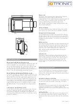 Предварительный просмотр 4 страницы iDTRONIC ID LOCK 4000 Manual