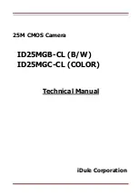 iDule ID25MGB-CL Technical Manual предпросмотр