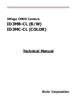 iDule ID3MB-CL Technical Manual предпросмотр