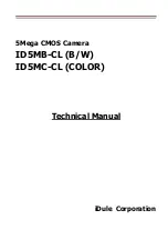 Предварительный просмотр 1 страницы iDule ID5MB-CL Technical Manual