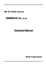 iDule ID8MUVS-CL Technical Manual предпросмотр