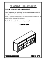 IDUSA 151283 Assembly Instructions Manual предпросмотр