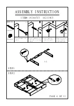 Предварительный просмотр 5 страницы IDUSA 182339CT Assembly Instruction Manual