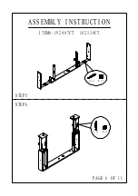 Предварительный просмотр 7 страницы IDUSA 182339CT Assembly Instruction Manual