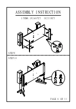 Предварительный просмотр 9 страницы IDUSA 182339CT Assembly Instruction Manual