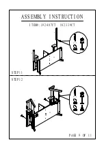 Предварительный просмотр 10 страницы IDUSA 182339CT Assembly Instruction Manual