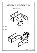 Предварительный просмотр 6 страницы IDUSA 182341 Assembly Instruction Manual