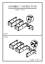 Предварительный просмотр 8 страницы IDUSA 182341 Assembly Instruction Manual