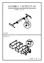 Предварительный просмотр 9 страницы IDUSA 182341 Assembly Instruction Manual