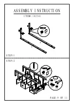 Предварительный просмотр 10 страницы IDUSA 182341 Assembly Instruction Manual