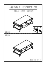 Предварительный просмотр 12 страницы IDUSA 192407CT Assembly Instruction Manual