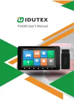 Idutex PU630 User Manual preview