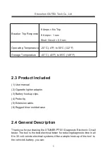 Предварительный просмотр 7 страницы Idutex xTuner PT101 User Manual