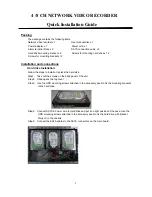 Предварительный просмотр 2 страницы Idview Digital 960H Quick Installation Manual