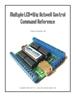 Предварительный просмотр 1 страницы IDVT LED-Wiz Command Reference Manual