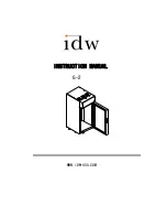 IDW G-2 Instruction Manual предпросмотр