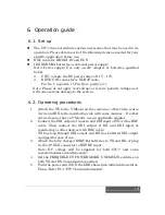 Preview for 21 page of IDX Cam-Wave HD CW-7 Operation Manual