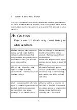 Preview for 3 page of IDX CW-5HD Operation Manual