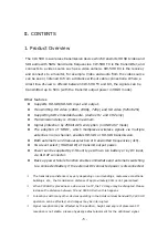 Preview for 5 page of IDX CW-5HD Operation Manual