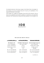 Preview for 22 page of IDX CW-5HD Operation Manual