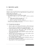 Preview for 21 page of IDX CW-7 Cam-Wave HD Operation Manual