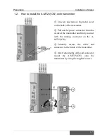 Предварительный просмотр 18 страницы IDX CW-F25 Instruction Manual