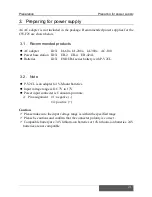 Предварительный просмотр 22 страницы IDX CW-F25 Instruction Manual