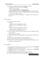 Предварительный просмотр 44 страницы IDX CW-F25 Instruction Manual