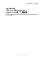 Preview for 2 page of IDX GX-4405-PoE User Manual