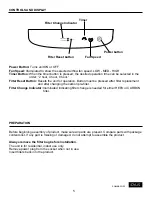 Предварительный просмотр 5 страницы Idylis AC-2123 Operating Manual