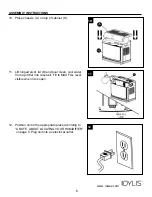 Предварительный просмотр 8 страницы Idylis I HUM 10 140 User Manual