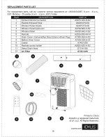 Preview for 19 page of Idylis RPAC13EAHS Owner'S Manual