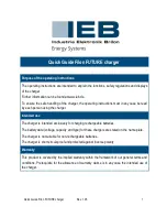 IEB Filon FUTURE Quick Manual preview