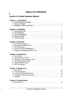 Preview for 3 page of IEC Centra-CL3 Series Operation Manual