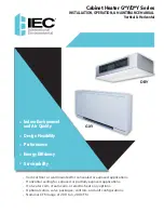 IEC D Y Series Installation, Operation & Maintenance Manual preview