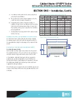 Предварительный просмотр 9 страницы IEC D Y Series Installation, Operation & Maintenance Manual