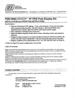 Preview for 2 page of IEE PDK 0002-0WG13L Reference Manual