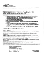 Preview for 2 page of IEE PDK 211U-0WB000 Reference Manual