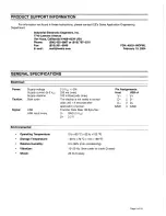 Preview for 4 page of IEE PDK 450U-0WC06M Reference Manual