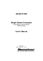 Предварительный просмотр 1 страницы IEI Technology AESQ170-969 User Manual