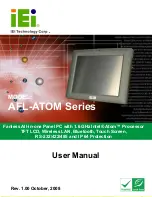 IEI Technology AFL-07A-ATOM-N270/WT-R/1GB User Manual preview