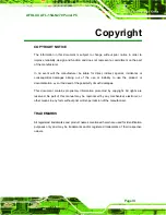 Preview for 3 page of IEI Technology AFL-15A-N270 User Manual