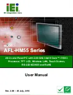 IEI Technology AFL-HM55 User Manual предпросмотр