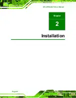 Preview for 22 page of IEI Technology AFL-W10A-N270 User Manual