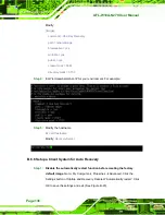 Preview for 138 page of IEI Technology AFL-W10A-N270 User Manual