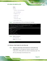 Preview for 132 page of IEI Technology AFL-W15A-GM45 User Manual